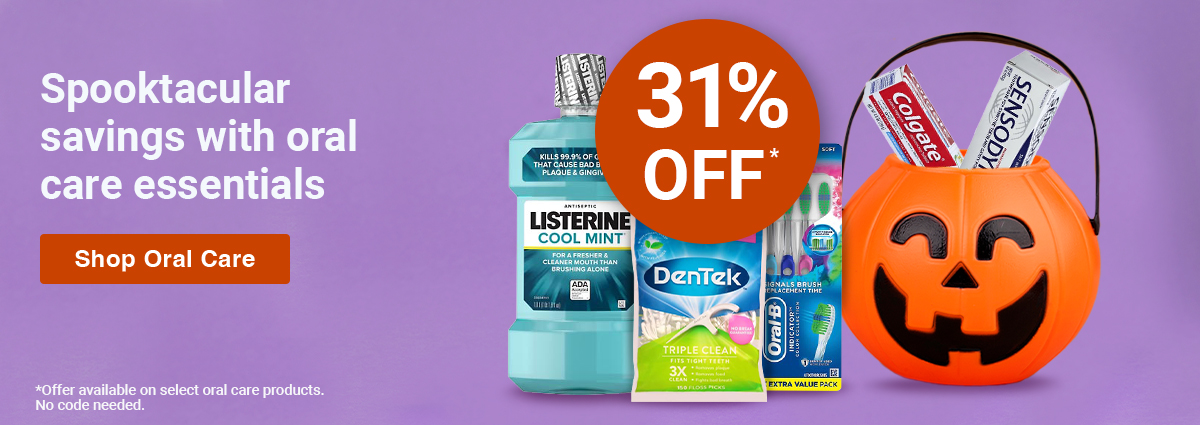 Save 31% off Oral Care